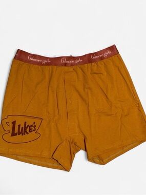 NWOT Gilmore Girls Luke Diner Boxer Shorts